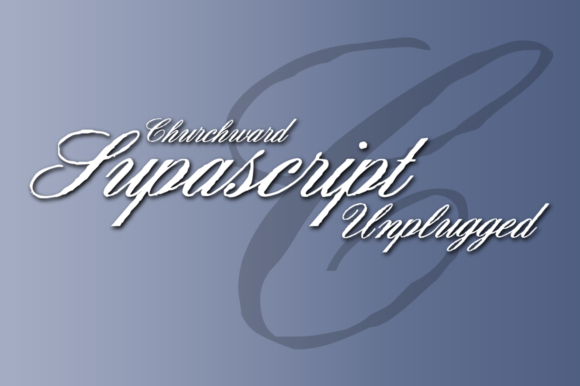 Churchward Supascript: Elevating Design with Elegance and Flow