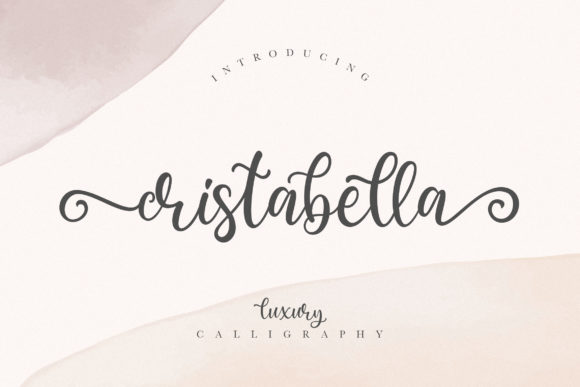 Cristabella: A Handwritten Font with Elegance and Charm