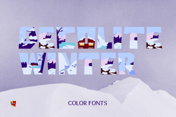 Decolite Winter: A Creative Guide to Using Bold, Illustrative Color Fonts