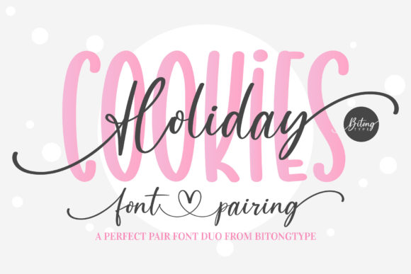 Holiday Cookies Font: A Delightful Addition to Your Design Toolkit
