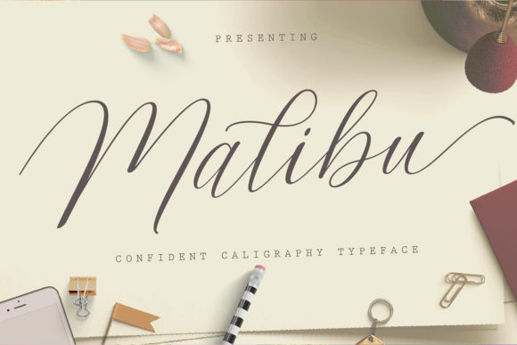 Malibu Script: A Modern Calligraphy Font for Creative Expression