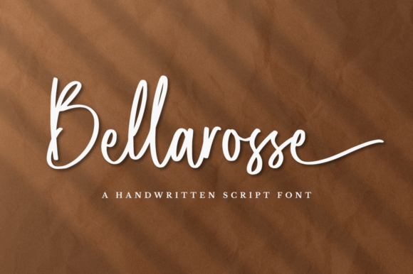 Mastering the Art of Handwritten Typography with Bellarosse