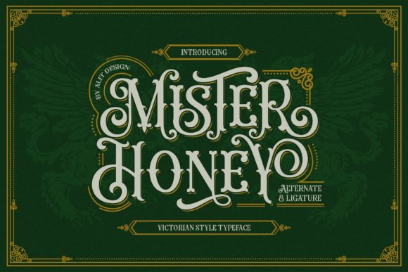 Mister Honey: A Bold Font for Unique Creations