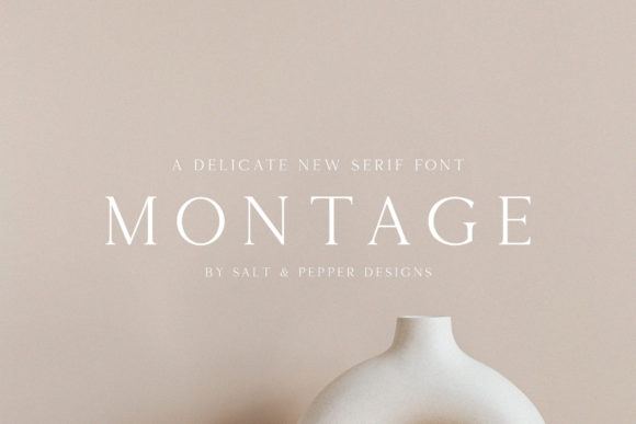 Montage: Elevating Design with Elegant Serif Typography