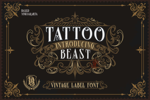 Tattoo Beast: A Bold Font for Creative Expression
