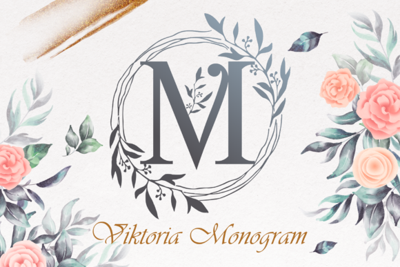 The Art of Elegance: Exploring Viktoria Monogram Font