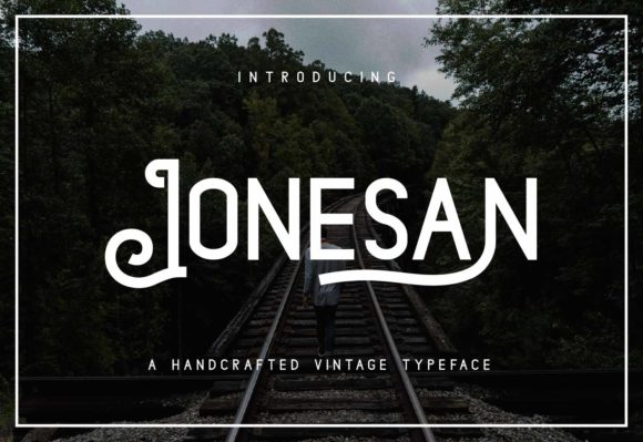The Enduring Appeal of Jonesan: Why This Vintage Display Font Deserves a Spot in Your Design Toolkit