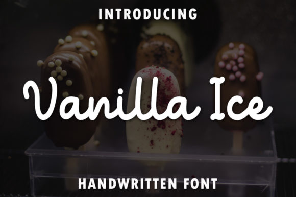 Vanilla Ice: A Versatile Handwritten Font for Designers
